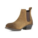 【送料無料】 フライ レディース ブーツ・レインブーツ シューズ The Safety-Crafted Chelsea Boots Dark Brown