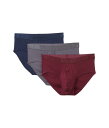 【送料無料】 ツーイグジスト メンズ ブリーフパンツ アンダーウェア 3-Pack Pima Cotton Contour Pouch Brief Navy Blazer/Taw