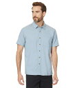 【送料無料】 ヴィスラ メンズ シャツ トップス The Box Eco Short Sleeve Woven Blue(4)