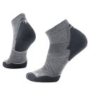 【送料無料】 スマートウール メンズ 靴下 アンダーウェア Run Targeted Cushion Ankle Socks Medium Gray(4)