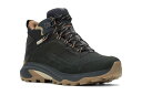 【送料無料】 メレル メンズ ブーツ・レインブーツ ハイキングシューズ シューズ Moab Speed 2 Leather Mid Waterproof Black(4)