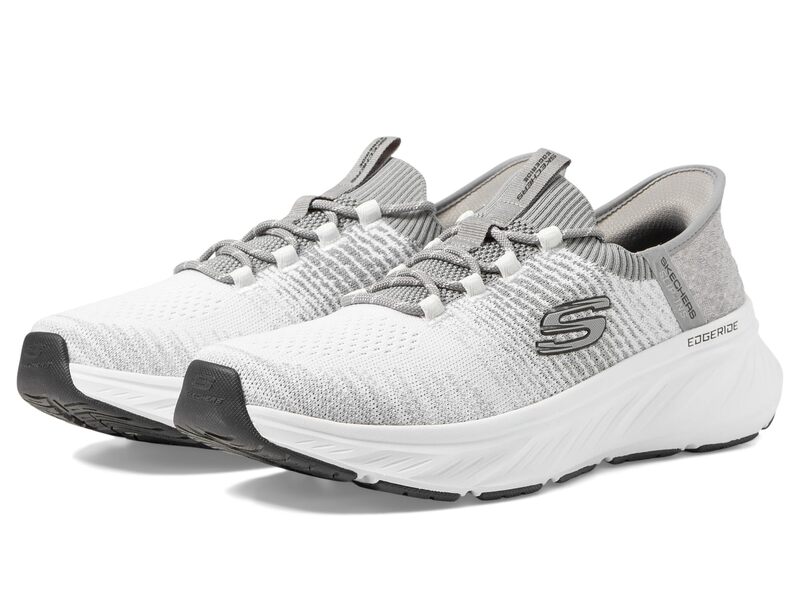 【送料無料】 スケッチャーズ メンズ スニーカー シューズ Edgeride Raygo Hands Free Slip-In White/Grey