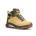 【送料無料】 メレル メンズ ブーツ・レインブーツ ハイキングシューズ シューズ Moab Speed 2 Leather Mid Waterproof Tan