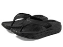【送料無料】 ホカオネオネ メンズ サンダル シューズ Ora Recovery Flip Black/Dark Gull(4)