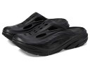 【送料無料】 ホカオネオネ メンズ サンダル シューズ Ora Recovery Mule Black/Black