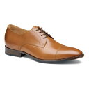 【送料無料】 ジョンストンアンドマーフィー メンズ オックスフォード シューズ Richland Cap Toe Tan Full Grain