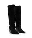 【送料無料】 オールセインツ レディース ブーツ・レインブーツ シューズ Roberta Suede Boots Black