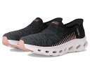 【送料無料】 スケッチャーズ レディース スニーカー シューズ Go Walk Glide Step 2.0 Venus Hands Free Slip-Ins Black/Rose