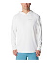【送料無料】 コロンビア メンズ シャツ トップス PFG Solar Stream Hoodie White