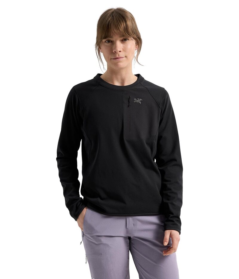 【送料無料】 アークテリクス レディース コート アウター Delta Crew Black