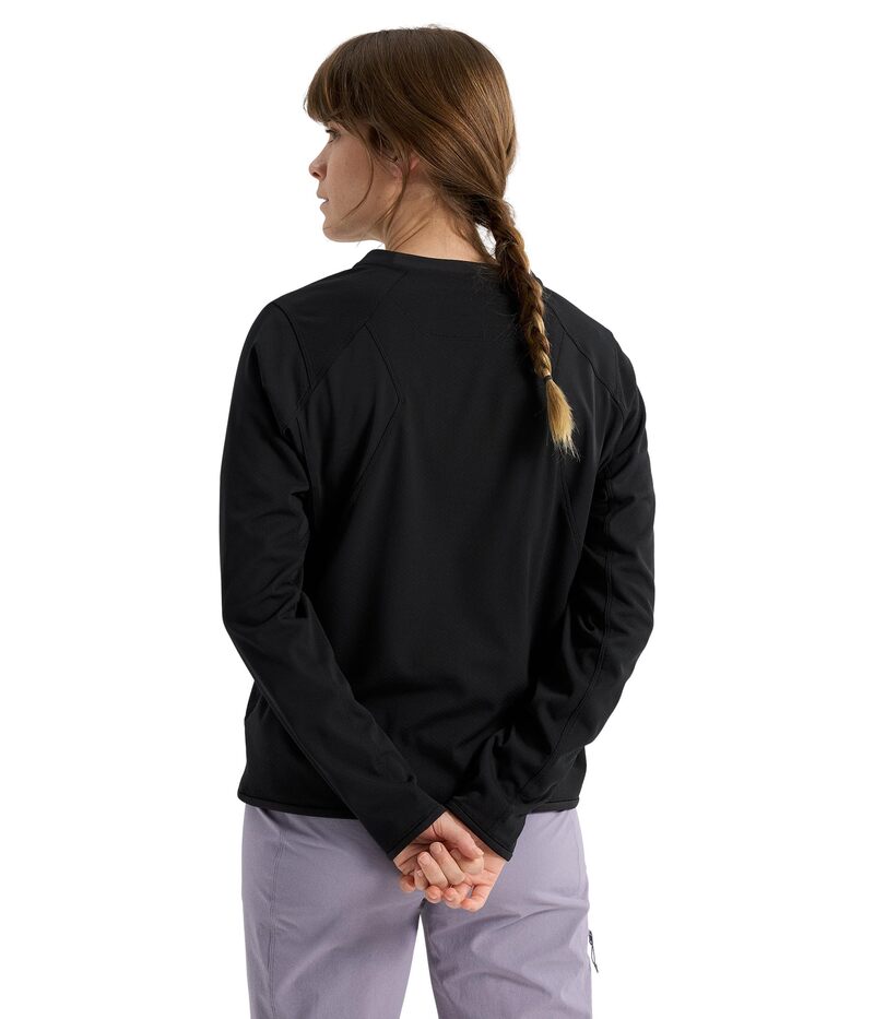 【送料無料】 アークテリクス レディース コート アウター Delta Crew Black