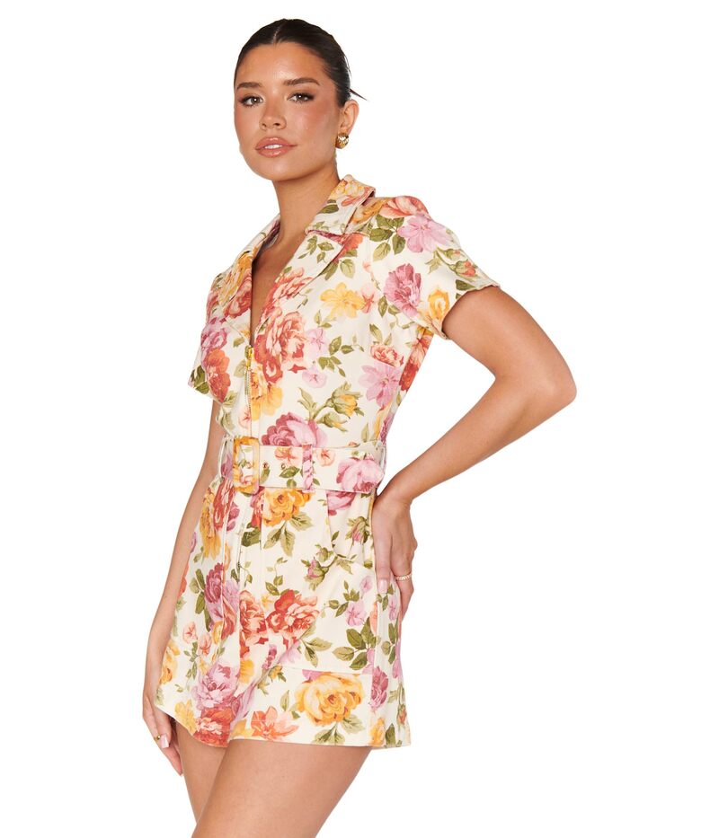 【送料無料】 ウミーユアムーム レディース ジャンプスーツ トップス Outlaw Romper Ivory Hillside