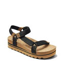 【送料無料】 リーフ レディース ヒール シューズ Cushion Rem Hi Black/Tan