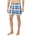 【送料無料】 トッミーバハマ メンズ ボクサーパンツ アンダーウェア Boxer Blue Plaid