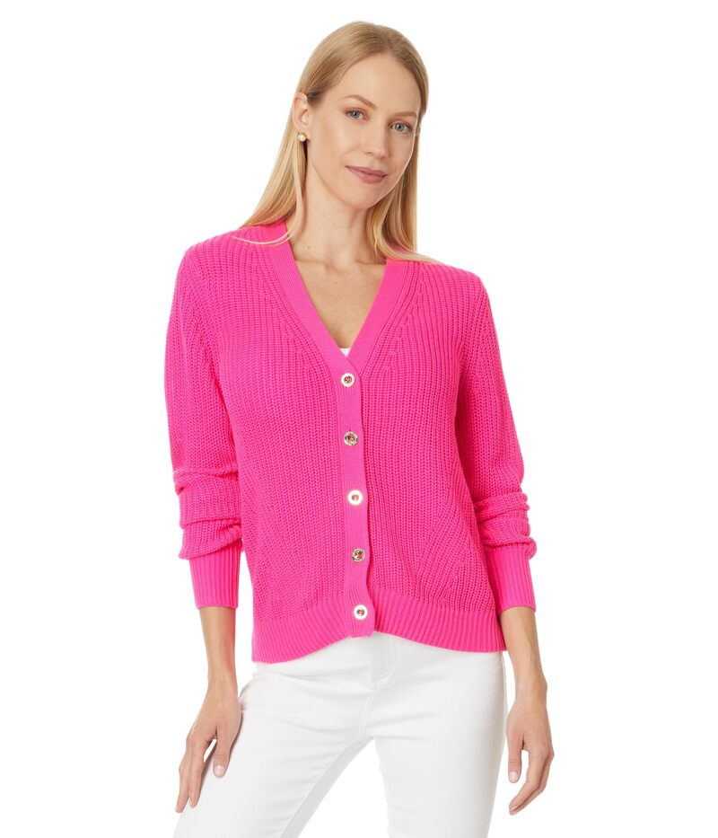 【送料無料】 リリーピュリッツァー レディース ニット・セーター アウター Bristow Cardigan Passion Fruit P
