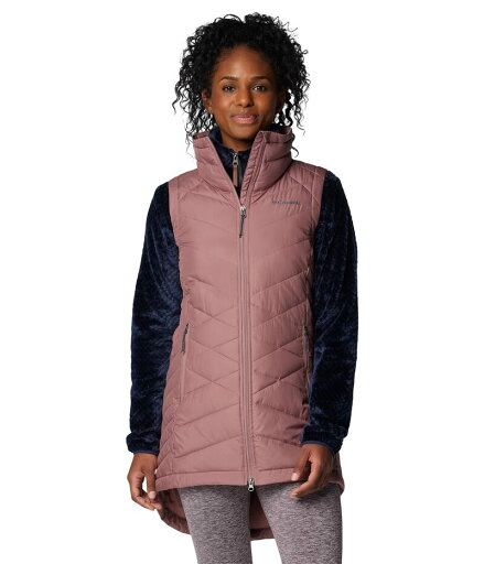 【送料無料】 コロンビア レディース コート アウター Heavenly II Long Vest Fig 【送料無料】 コロンビア レディース コート アウター Heavenly II Long Vest Fig