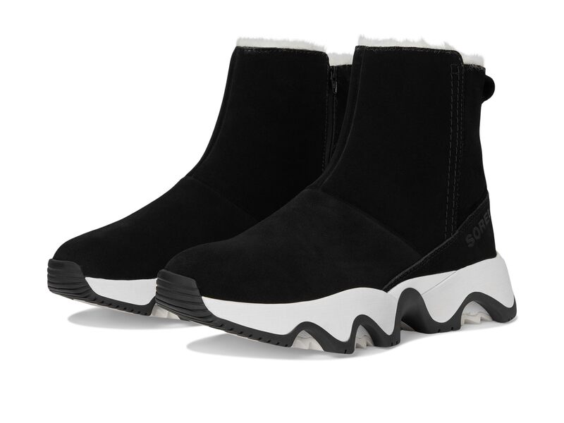 ソレル レディース シューズ ブーツ・レインブーツ SOREL Kinetic? Impact Short Boot Waterproof Blac..