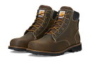 【送料無料】 カーハート レディース ブーツ・レインブーツ シューズ Frontier 6" Water Resistant Boot Mossy Brown
