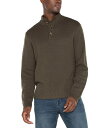 【送料無料】 リヴァプール ロサンゼルス メンズ ニット・セーター アウター Button Mock Neck Sweater Olive(4)