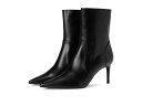 【送料無料】 スチュアート ワイツマン レディース ブーツ・レインブーツ シューズ Stuart Power Zip 75 Bootie Black