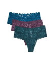 【送料無料】 コサベラ レディース パンツ アンダーウェア Never Say Never Comfie Thongs 3-Pack Mirtillo/Grap...