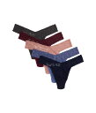 【送料無料】 ハンキーパンキー レディース パンツ アンダーウェア SupimaR Cotton Original Rise Thong 5 Pack Roob...