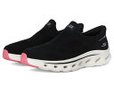 【送料無料】 スケッチャーズ レディース スニーカー シューズ Go Walk Glide Step 2.0 Annette Hands Free Slip-Ins Black/White