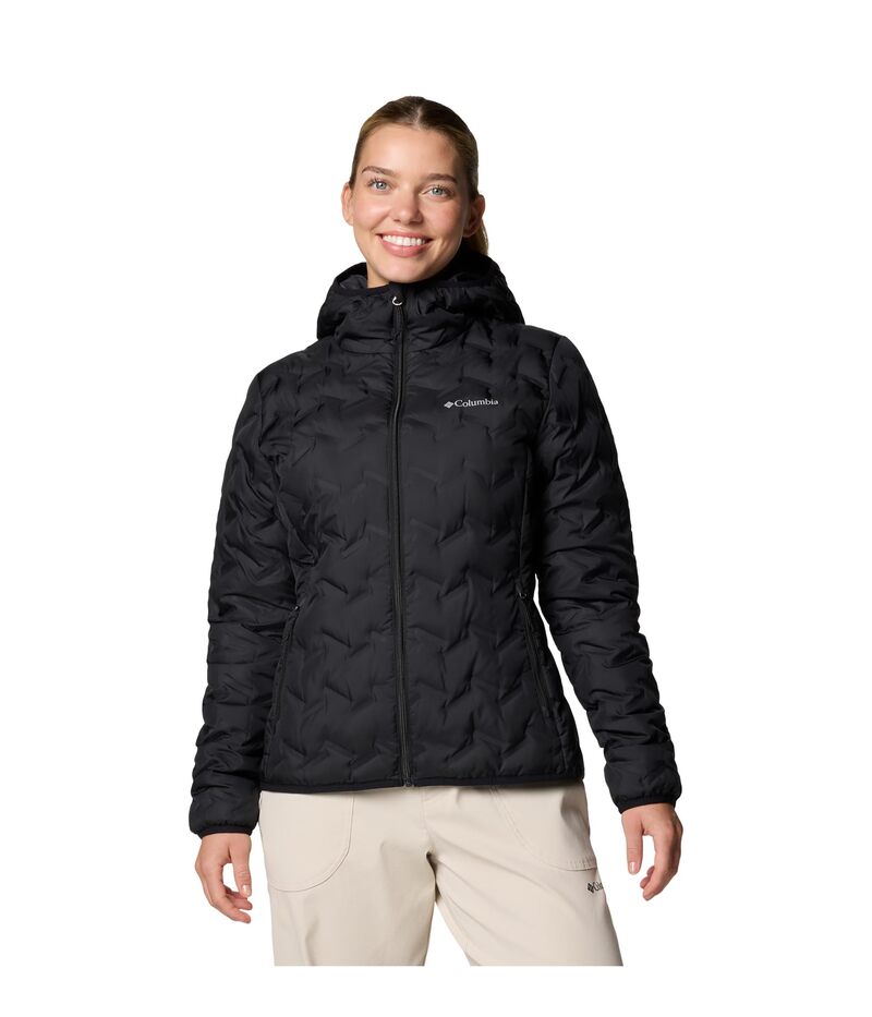 【送料無料】 コロンビア レディース コート アウター Delta Ridge II Down Hooded Jacket Black