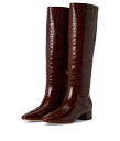 【送料無料】 ヴェロニカ ベアード レディース ブーツ・レインブーツ シューズ Cecile High Shaft Boots Sepia Croc Prin