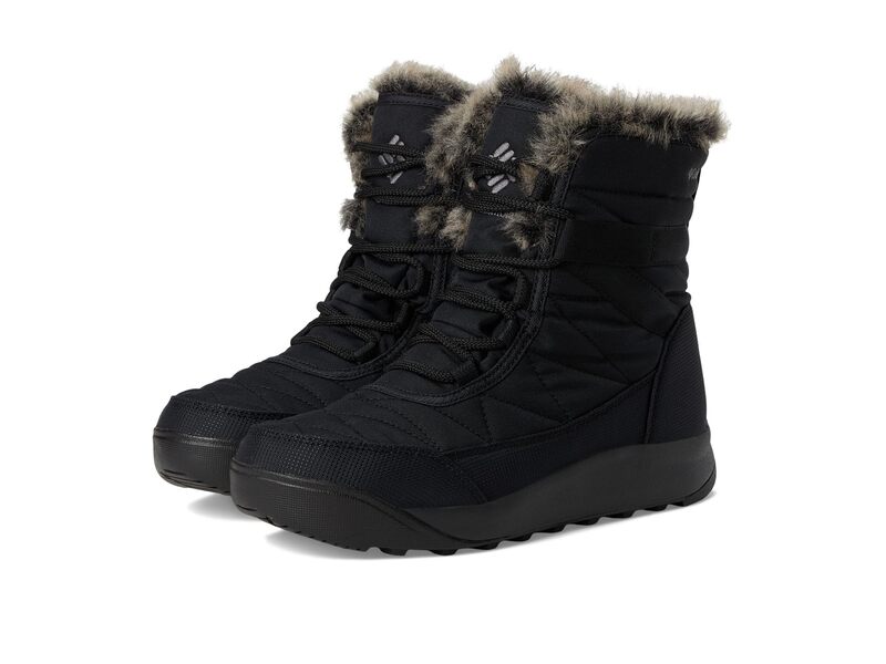 コロンビア レディース シューズ ブーツ・レインブーツ Columbia Minx Shorty IV Black/Titanium ブラ..