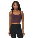 【送料無料】 ビヨンドヨガ レディース シャツ トップス Powerbeyond Intensity Racerback Cropped Tank Rich Plum(4)