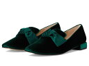 【送料無料】 フレンチソール レディース スリッポン・ローファー シューズ Church Loafer Emerald Green V