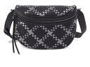 【送料無料】 ホボ レディース ボディバッグ・ウエストポーチ バッグ Juno Belt Bag Black Metallic