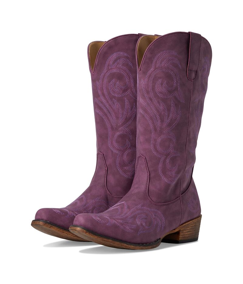 【送料無料】 ローパー レディース サンダル シューズ Riley Boots Purple