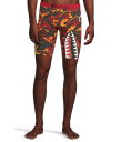 【送料無料】 エシカ メンズ ボクサーパンツ アンダーウェア The Staple - BMR Topo Boxer Brief Red/Yellow