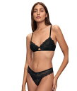 【送料無料】 エバージェイ レディース パンツ アンダーウェア Lara Thong Black(4)