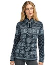 【送料無料】 ダールオブノルウェイ レディース ニット・セーター アウター Peace Sweater Navy/Blue Shado