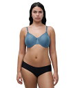 【送料無料】 シャントル レディース ブラジャー アンダーウェア C Magnifique Seamless Unlined Minimizer Jeans Blue