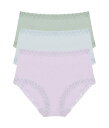 【送料無料】 ナトリ レディース パンツ アンダーウェア Bliss Full Brief 3-Pack Lavender Haze/M