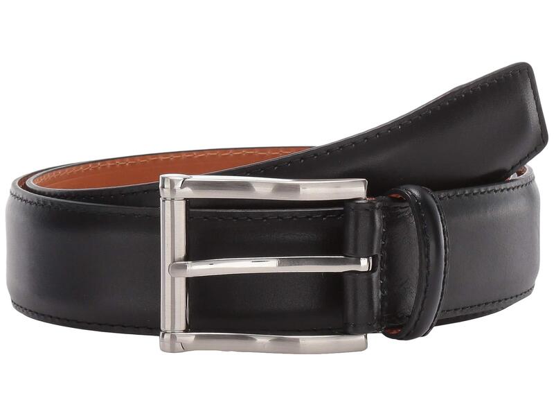 【送料無料】 マグナーニ メンズ ベルト アクセサリー Carbon Cognac Belt Black