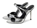 【送料無料】 ナインウェスト レディース ヒール シューズ Reida Silver Snake