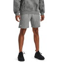 【送料無料】 アンダーアーマー メンズ ハーフパンツ・ショーツ ボトムス Rival Fleece Shorts Castlerock Ligh