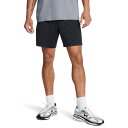 【送料無料】 アンダーアーマー メンズ ハーフパンツ・ショーツ ボトムス Motion Shorts Black/Castleroc
