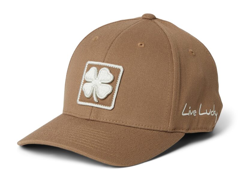 ブラック クローバー メンズ アクセサリー 帽子 Black Clover Boxed In Luck 3 Adjustable Hat Light Brown Hat ブラウン