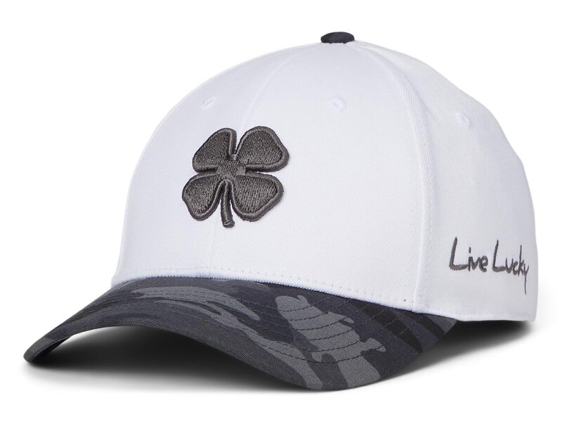 ブラック クローバー メンズ アクセサリー 帽子 Black Clover Patriot 5 Hat White Hat/3d Ch ホワイト