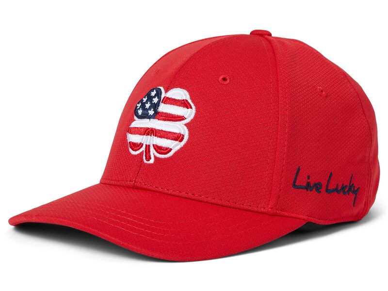 ブラック クローバー メンズ アクセサリー 帽子 Black Clover Usa Vertex Hat Red Hat/3d Amer レッド