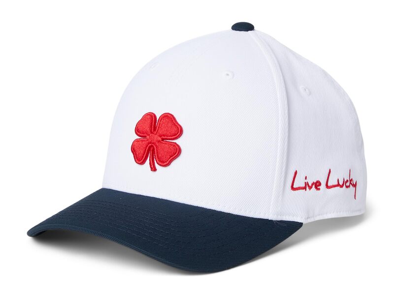 ブラック クローバー メンズ アクセサリー 帽子 Black Clover Superior 3 Adjustable Hat White/Navy Hat/ ホワイト