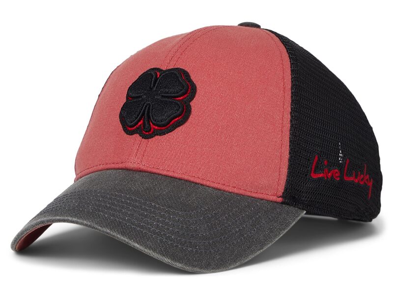 ブラック クローバー メンズ アクセサリー 帽子 ヴィンテージ Black Clover Two Tone Vintage 34 Adjustable Hat Red/Black Hat/3 ブラック
