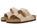 【送料無料】 ビルケンシュトック レディース サンダル シューズ Arizona - Suede Sandcastle