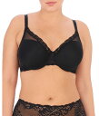 【送料無料】 ナトリ レディース ブラジャー アンダーウェア Feathers Full Figure Contour Underwire Black